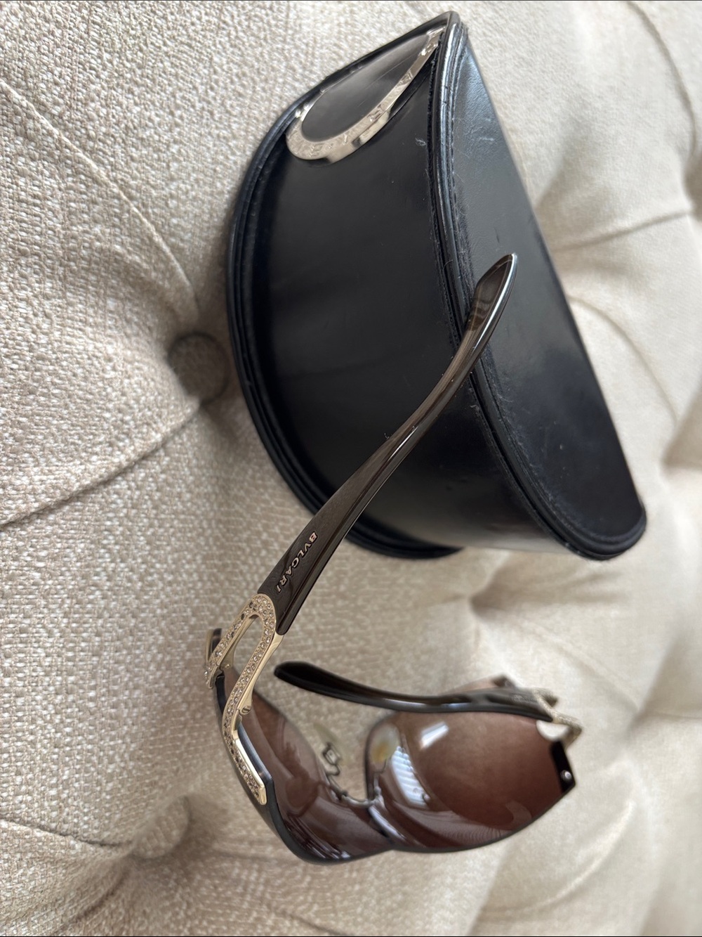 Bvlgari Brown Lens Sunglasses